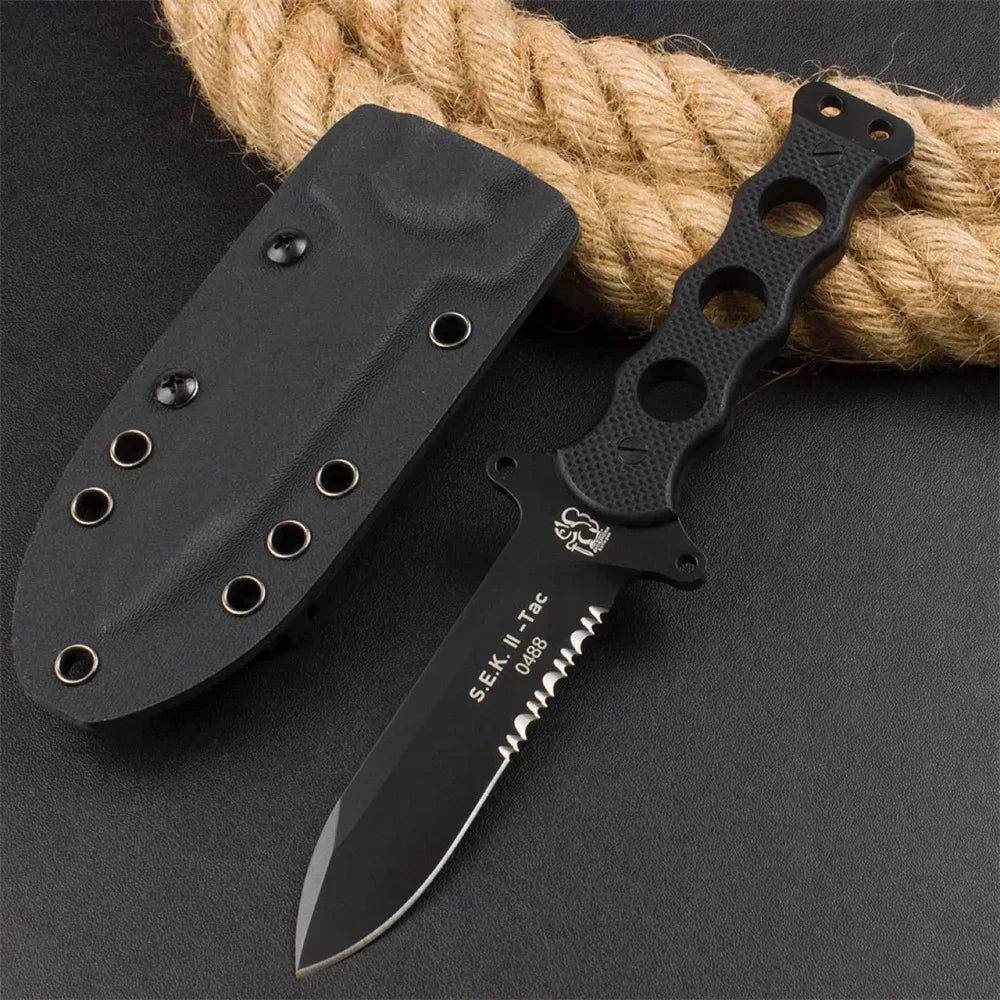Eickhorn Solingen S.E.K. II TAC — Couteau de Survie Fixe - BLACKBEARD OUTDOOR INDUSTRIES