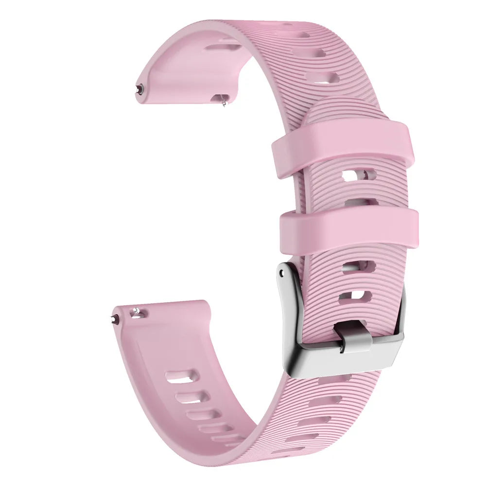 Bracelet en Silicone de 20mm pour Montre Garmin Forerunner / Venu / Vivoactive / Samsung Galaxy Watch BLACKBEARD OUTDOOR INDUSTRIES