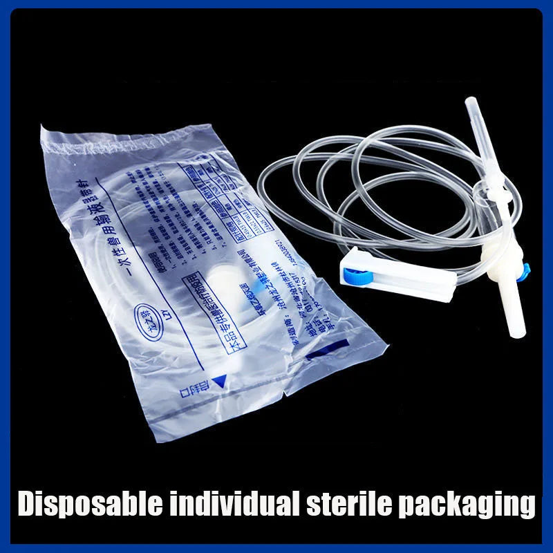 Kit d’Injection Vétérinaire Stérile Jetable avec Tubulure d’Infusion et Aiguille Goutte à Goutte Ma boutique