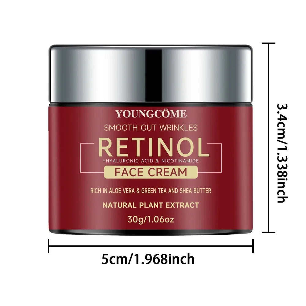 Crème Visage Raffermissante au Rétinol – Anti-Âge, Hydratante & Éclaircissante - BLACKBEARD OUTDOOR INDUSTRIES