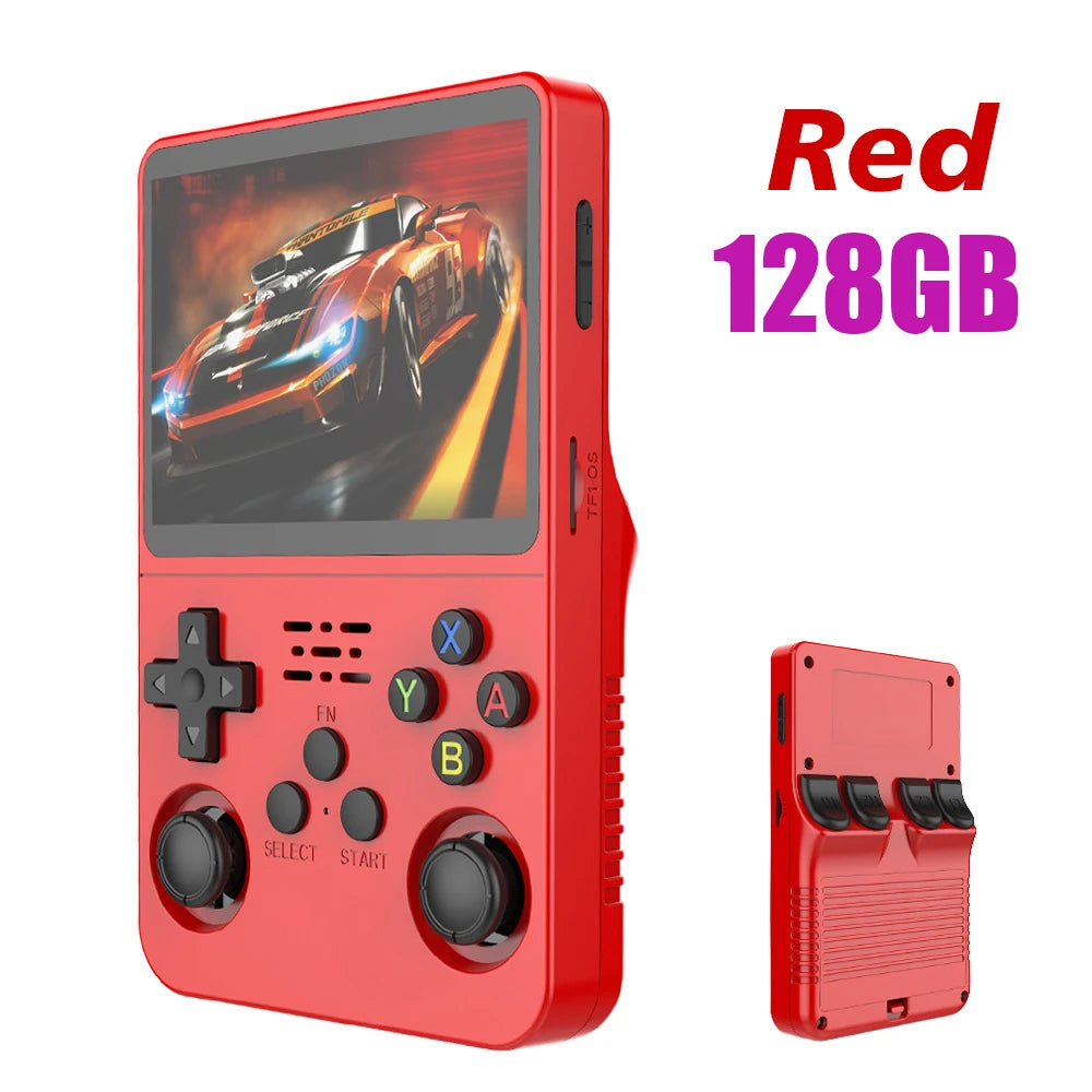 Console de Jeu Rétro Portable R36S – Écran IPS 3,5" – Système Linux – 64 Go / 128 Go – 15 000 Jeux Inclus - BLACKBEARD OUTDOOR INDUSTRIES