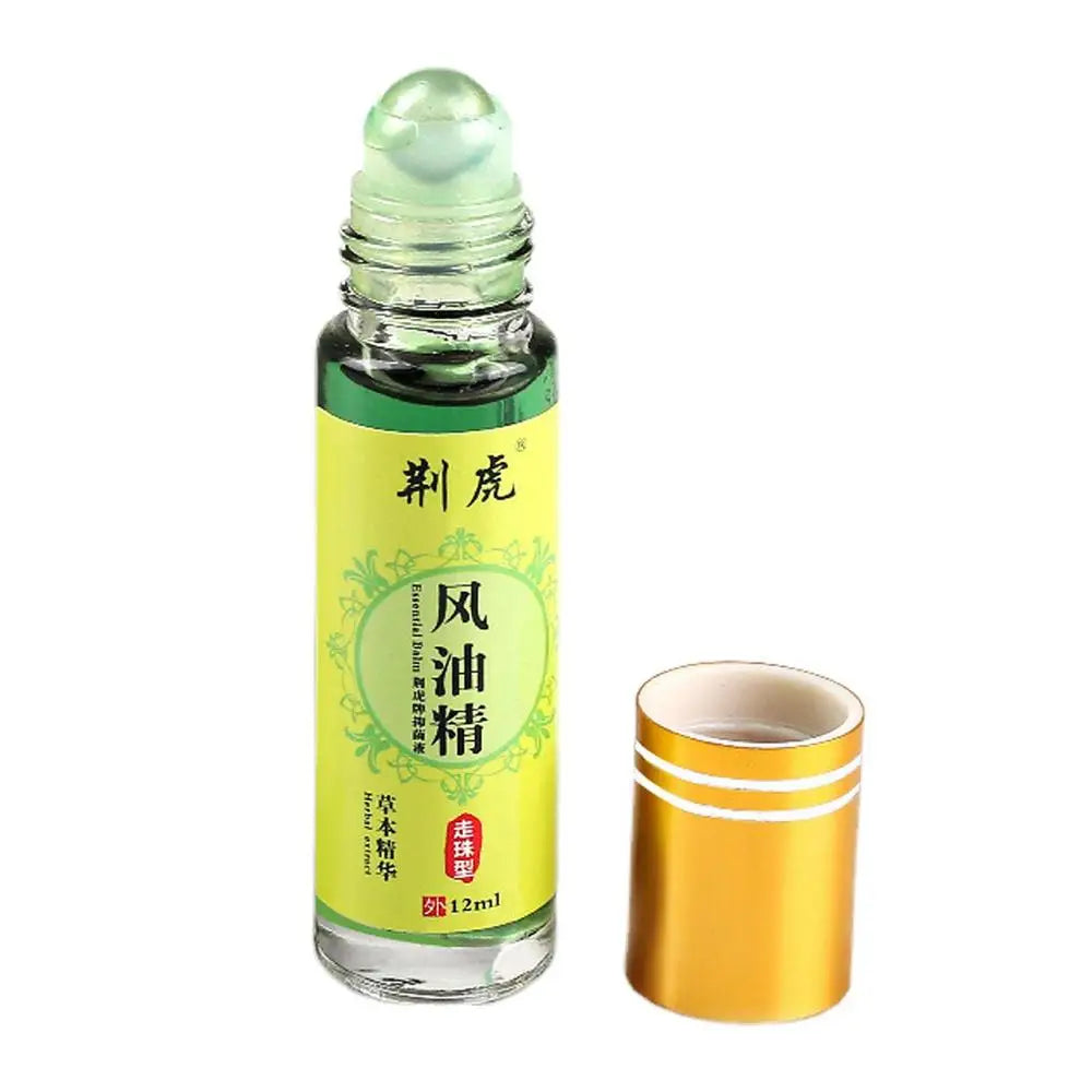 Balm Roll-on Huile Essentielle de Tigre - Soulagement des Maux de Tête, Nausées et Mal des Transports, Prévention des Piqûres de Moustiques - BLACKBEARD OUTDOOR INDUSTRIES