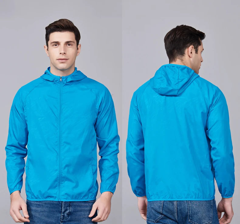 Veste de Randonnée Imperméable pour Hommes et Femmes - Protection Solaire et Coupe-Vent Unisexe | Idéale pour le Camping, l'Escalade et les Activités Extérieures BLACKBEARD OUTDOOR INDUSTRIES