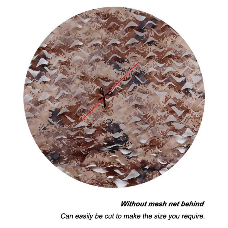 Filet de Camouflage - Filet de Camouflage pour Chasse, Tente de Jardin, Awnings de Voiture, Plusieurs Couleurs (Blanc, Bleu, Vert, Noir, Jungle, Désert) - BLACKBEARD OUTDOOR INDUSTRIES