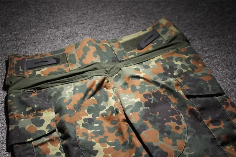 Ensemble Tactique GSG9 Camouflage Flecktarn GEN3 – Tenue Complète d’Entraînement Combat pour Forces Spéciales (Chemise + Pantalon à Manches Longues) - BLACKBEARD OUTDOOR INDUSTRIES