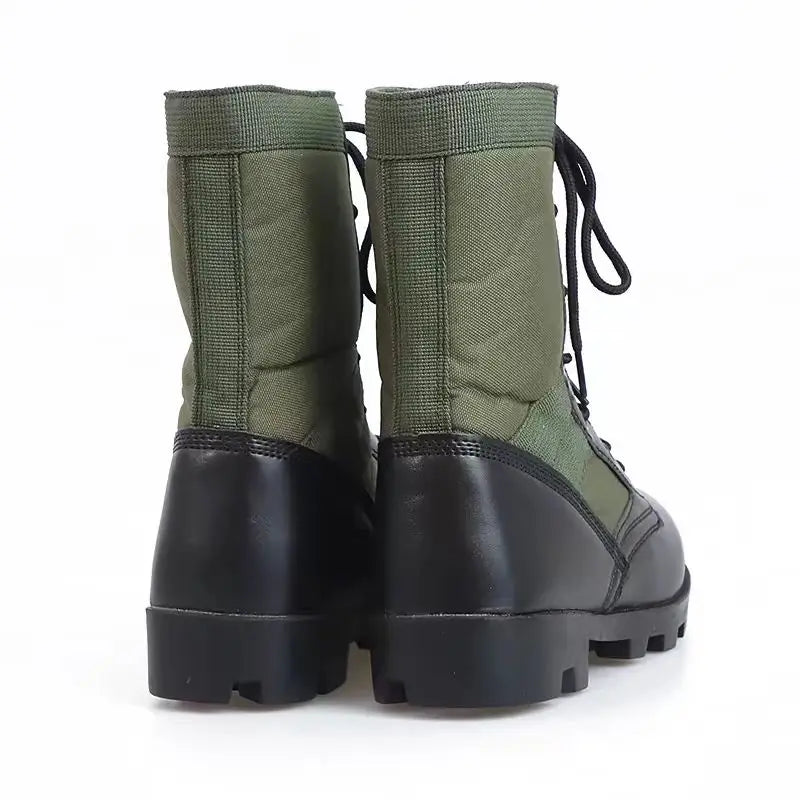 Green Boots – Bottes Panama Old School, Desert Boots Style Militaire - BLACKBEARD OUTDOOR INDUSTRIES