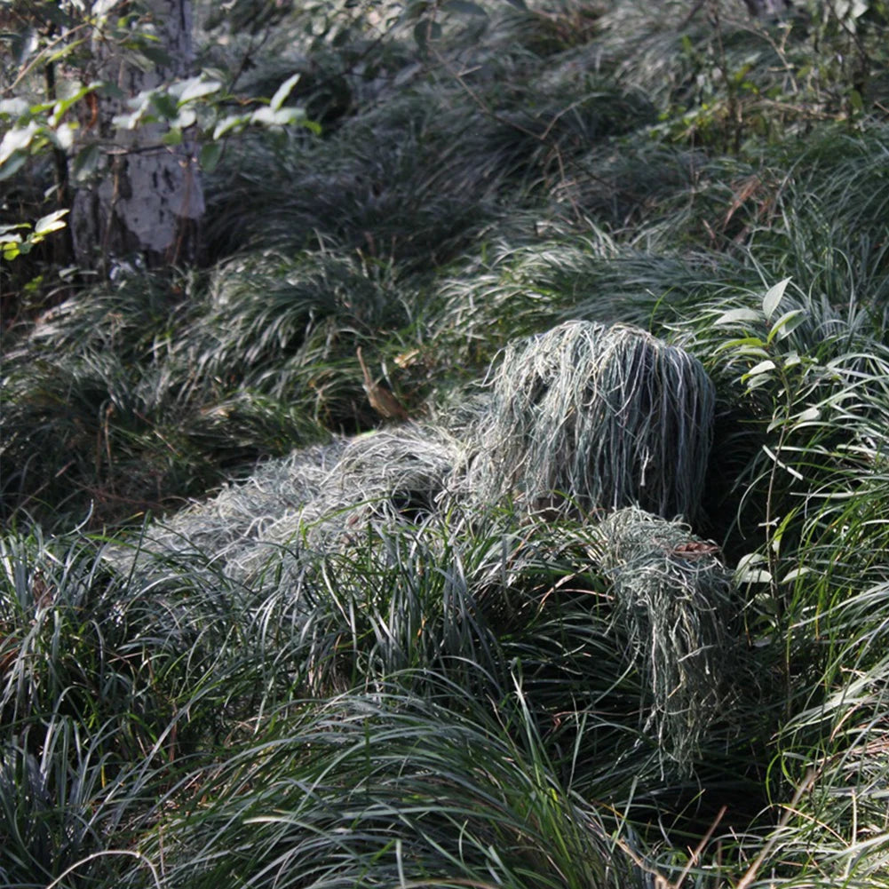 Ensemble 5 pièces Ghillie Suit Camouflage Woodland – Veste, Pantalon, Capuche, Housse de Fusil et Sac de Transport - BLACKBEARD OUTDOOR INDUSTRIES