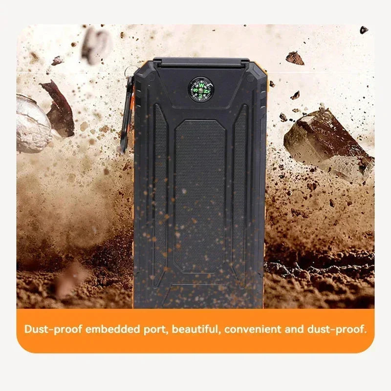 Batterie Externe Solaire 200000mAh – Chargeur Portable Ultra Haute Capacité - BLACKBEARD OUTDOOR INDUSTRIES