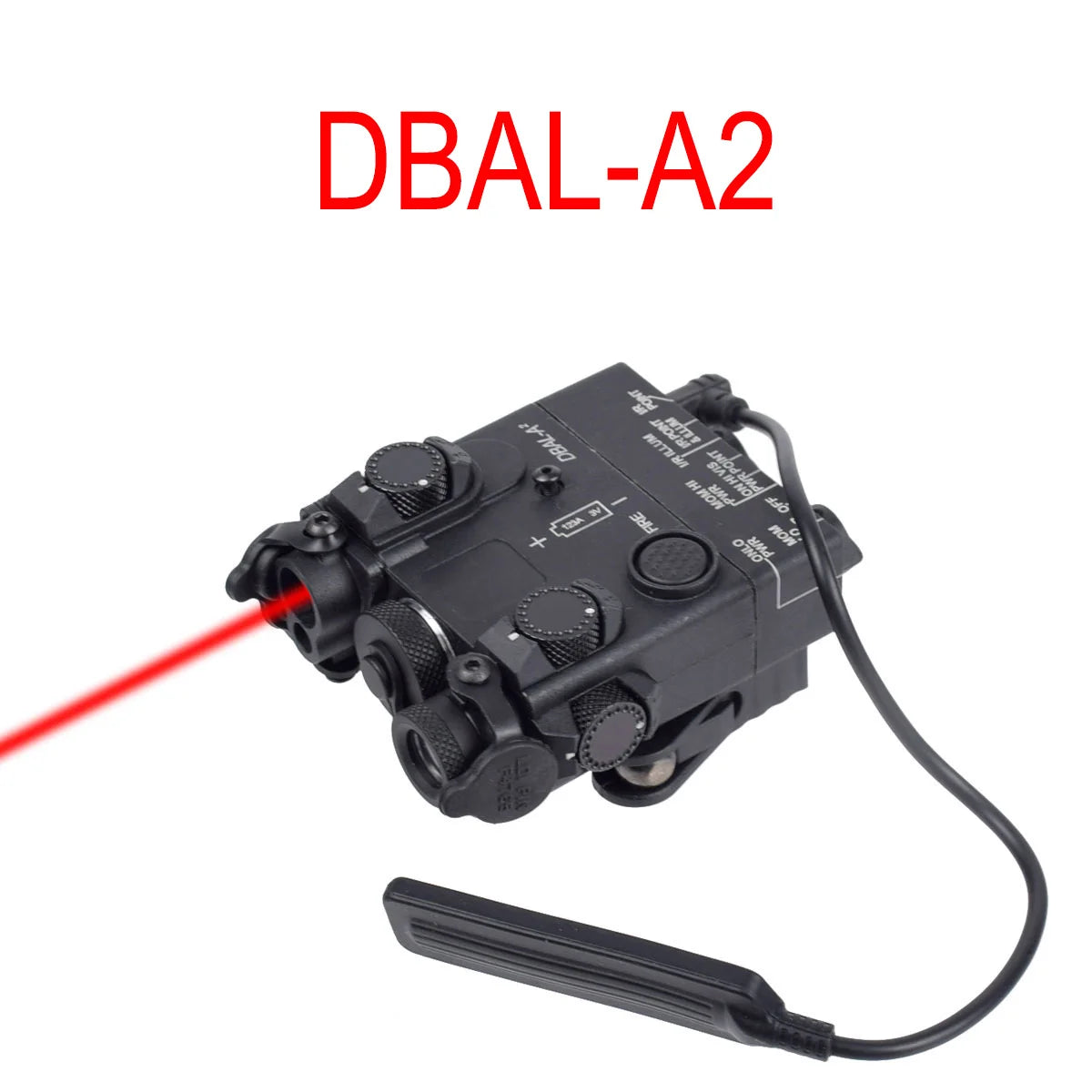 DBAL A2 PEQ15 pointeur laser rouge ou vert avec lampe LED Ma boutique
