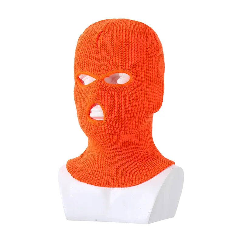 Balaclava cagoule trois trous en fibre acrylique Ma boutique