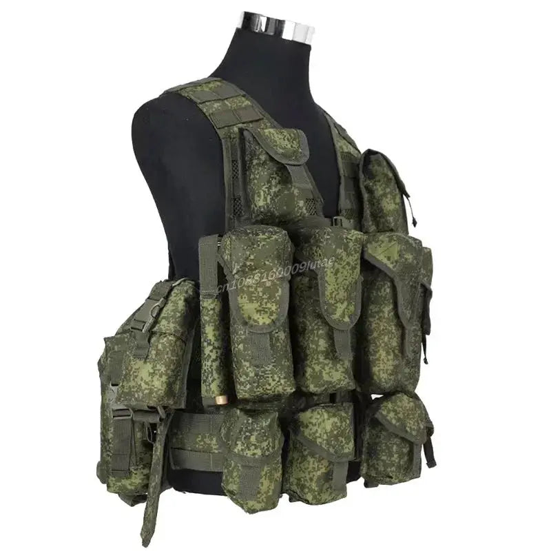 Gilet Tactique 6sh117 MOLLE EMR Little Green Man Ma boutique