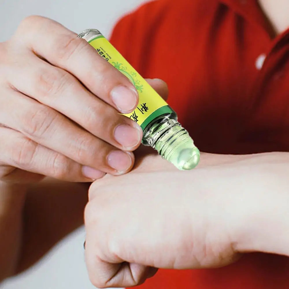 Balm Roll-on Huile Essentielle de Tigre - Soulagement des Maux de Tête, Nausées et Mal des Transports, Prévention des Piqûres de Moustiques - BLACKBEARD OUTDOOR INDUSTRIES