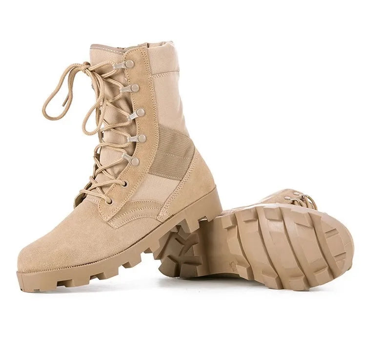 Green Boots – Bottes Panama Old School, Desert Boots Style Militaire - BLACKBEARD OUTDOOR INDUSTRIES