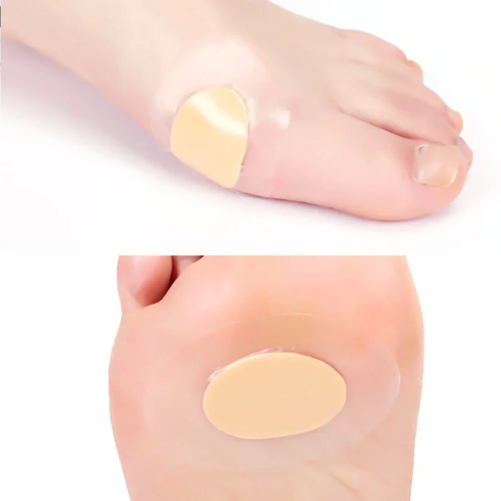 Stickers en Gel Silicone pour Soulagement de la Douleur - 10 à 50 Pièces (Coussins Adhésifs pour Talons et Soins des Pieds) - BLACKBEARD OUTDOOR INDUSTRIES
