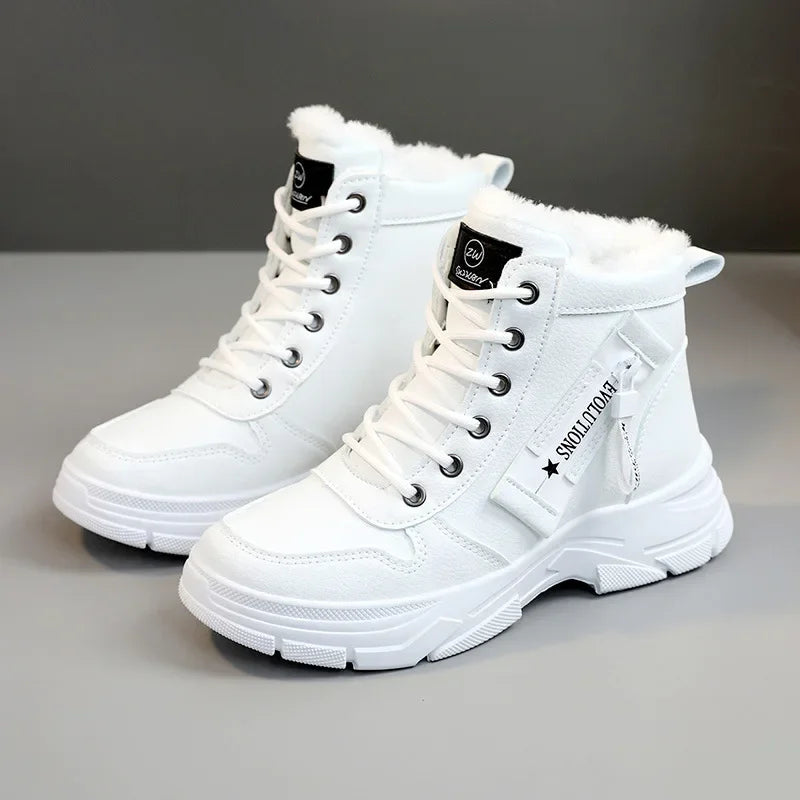 Bottines Femme Hiver 2024 – Chaussures Chaudes Imperméables à Lacets - BLACKBEARD OUTDOOR INDUSTRIES