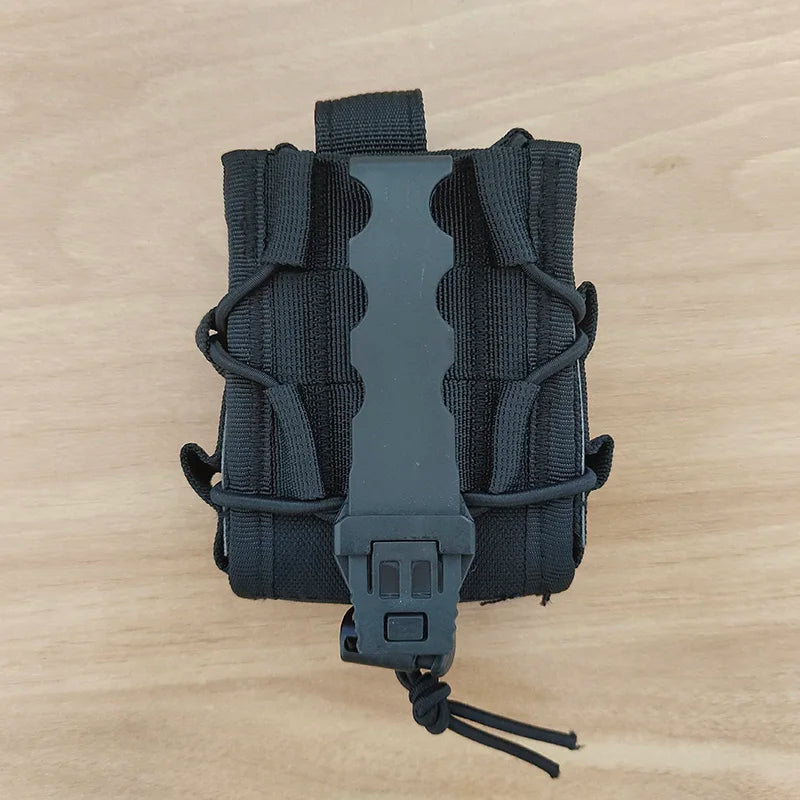 Étui Tactique MOLLE pour Menottes – Pochette de Ceinture pour Menottes Asp, à Charnière, à Chaîne et Rigides – Accessoire de Police, Chasse et Activités Extérieures BLACKBEARD OUTDOOR INDUSTRIES