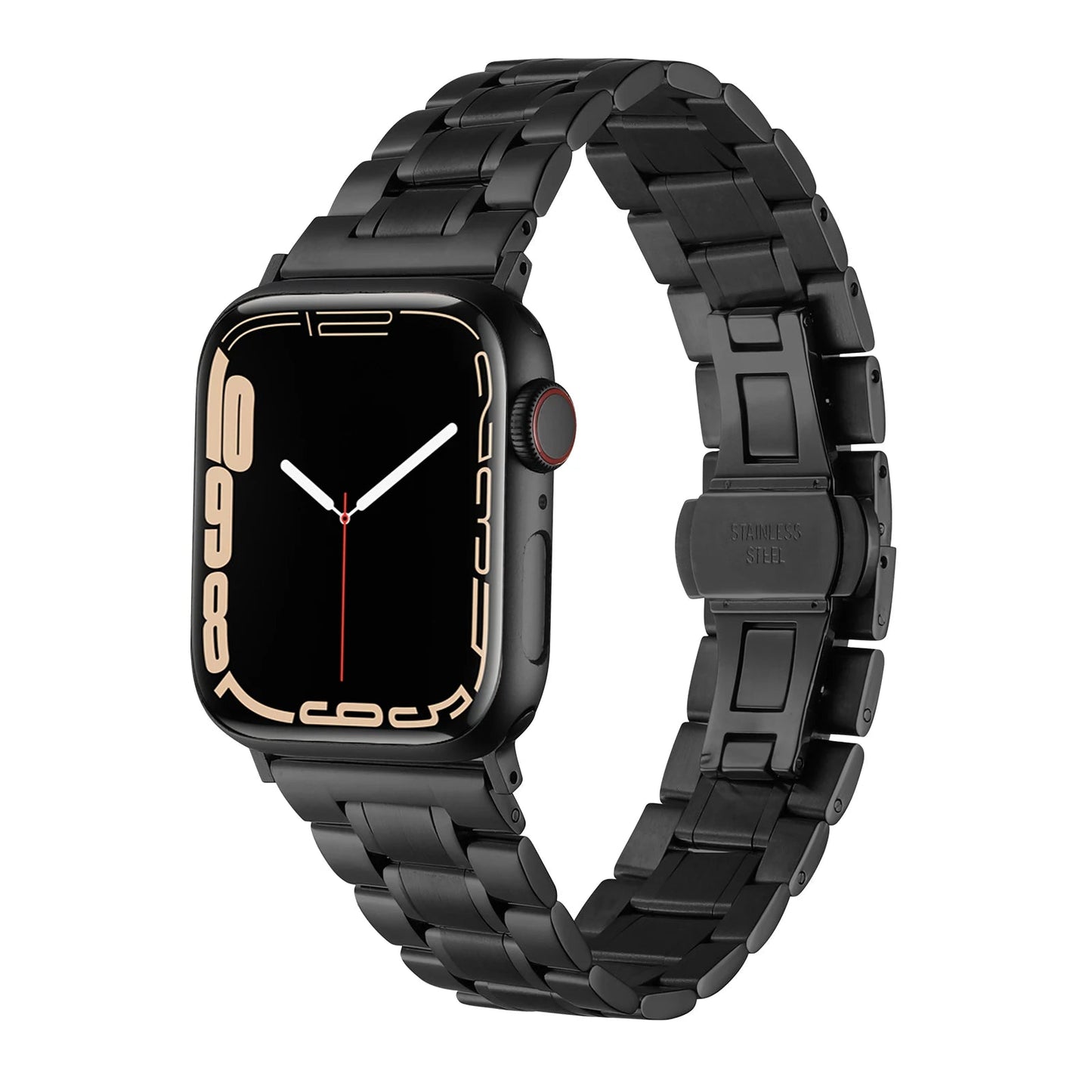 Bracelet en Acier Inoxydable pour Apple Watch – Bandes Métalliques pour iWatch Ultra / Series 10/9/8/7/6/5/4/3/SE BLACKBEARD OUTDOOR INDUSTRIES