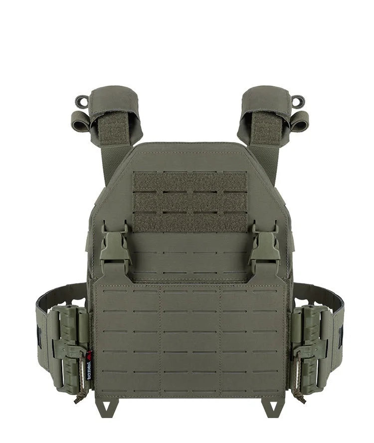 Gilet Tactique à Libération Rapide YAKEDA – Gilet de Protection pour Homme, Porte-plaques, Armure de Combat, Entraînement en Extérieur et Airsoft BLACKBEARD OUTDOOR INDUSTRIES