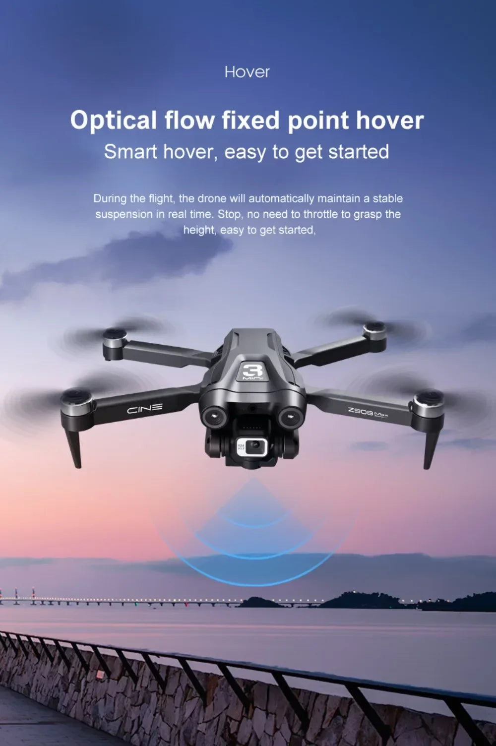 Xiaomi Mijia Z908 Pro max Drone 4K Professional HD Dual Camera 5G WIFI Ma boutique