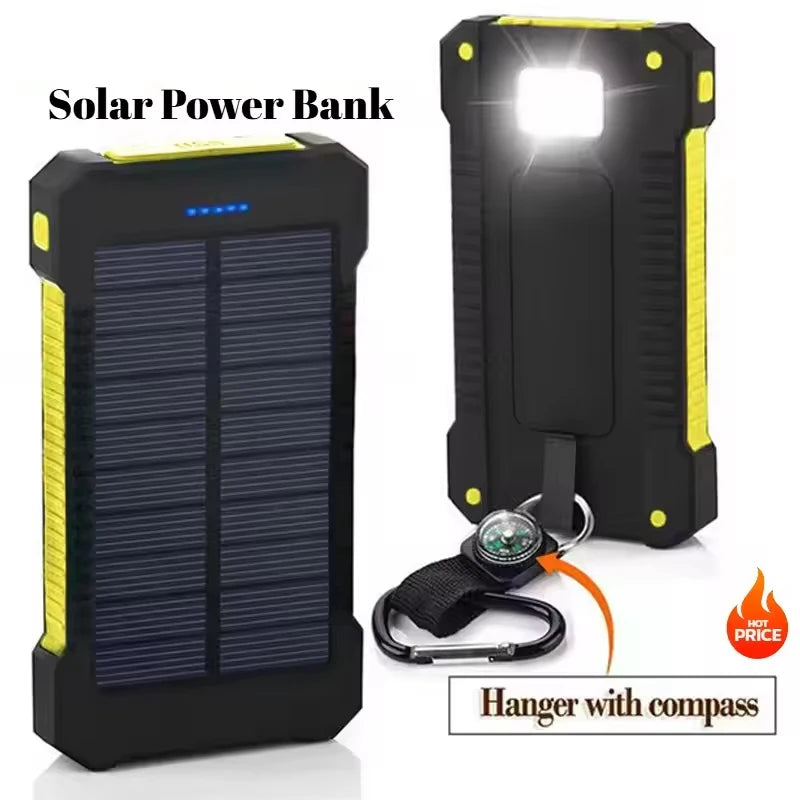 Batterie Externe Solaire 200000mAh – Chargeur Portable Ultra Haute Capacité - BLACKBEARD OUTDOOR INDUSTRIES