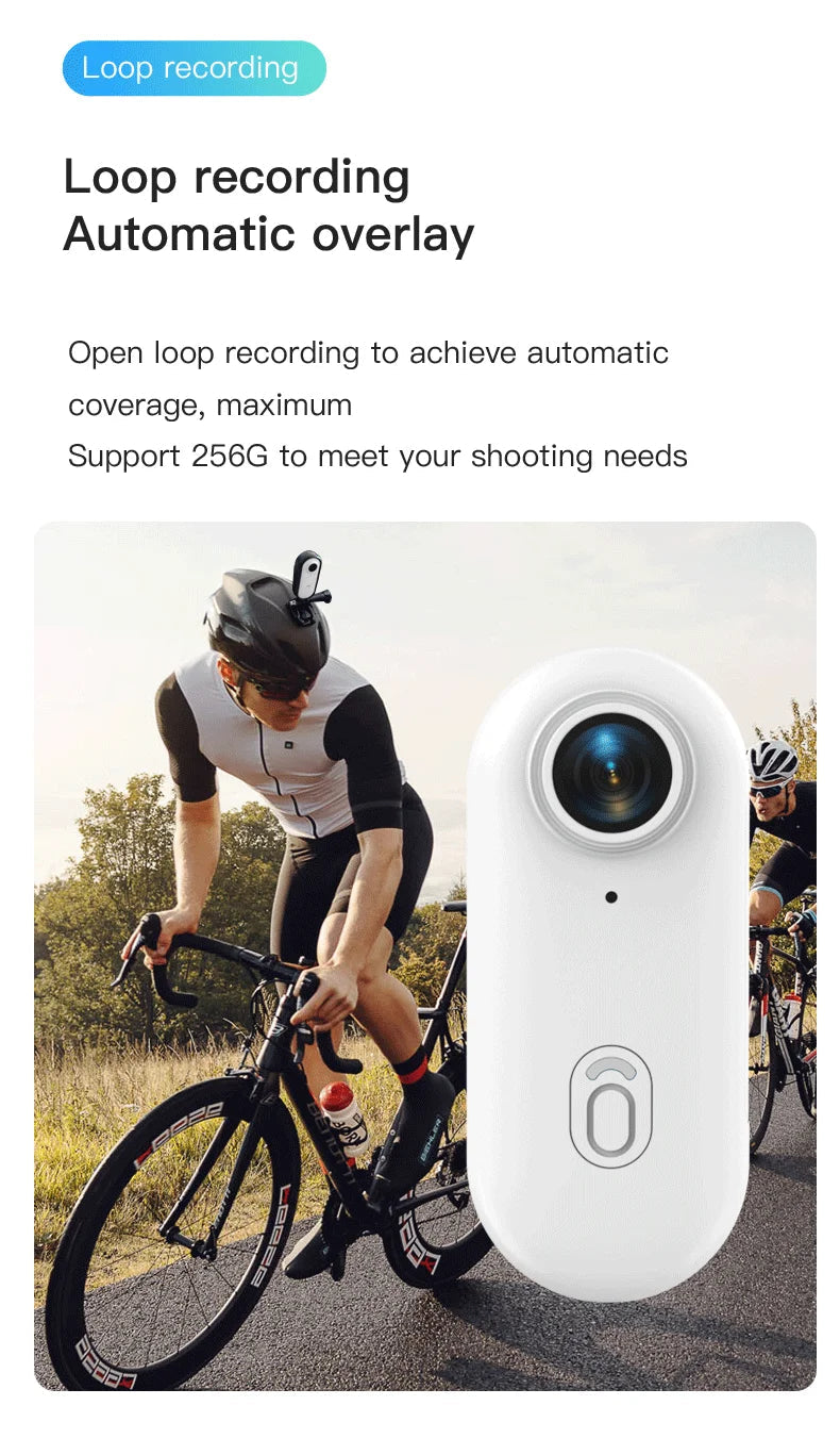 4K Bodycam d’action 4K ultra-compacte Ma boutique
