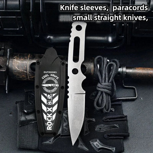 Couteau Fixe Portable avec Étui – Lame Acier Inoxydable | Camping & Outdoor - BLACKBEARD OUTDOOR INDUSTRIES