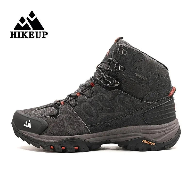 Bottes de Randonnée Hautes pour Homme – Chaussures Outdoor d’Hiver, Lacets, Antidérapantes, Confortables et Chaudes, Idéales pour Trekking et Activités Sportives - BLACKBEARD OUTDOOR INDUSTRIES
