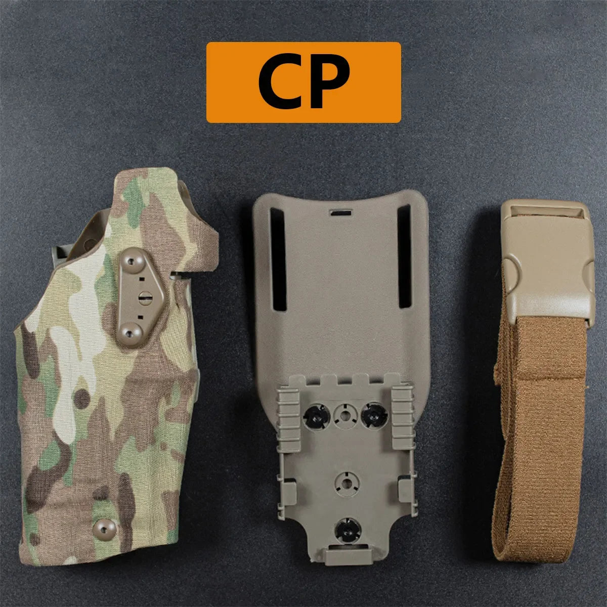 Holster Tactique 6354DO – Pour Glock 17/19 avec Lampe X300/X300U - BLACKBEARD OUTDOOR INDUSTRIES
