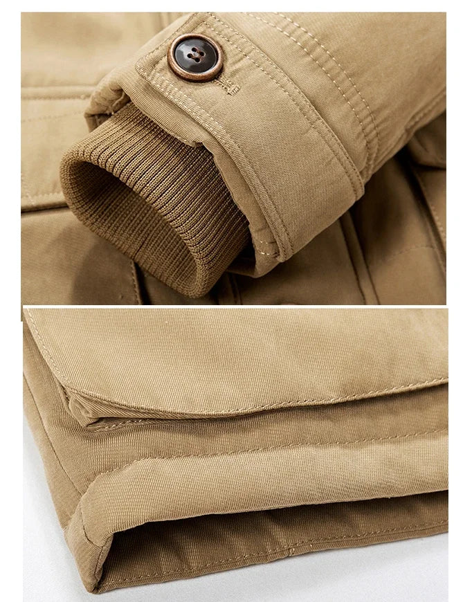 Parka Homme Hiver – Longue, Épaissie, Élégante et Ultra Chaude – Jusqu’à -30°C – Taille jusqu’au 7XL - BLACKBEARD OUTDOOR INDUSTRIES