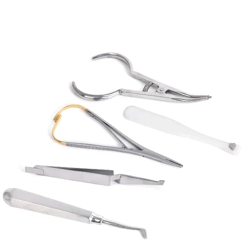 Kit Complet 18 Pièces d’Outils Orthodontiques avec Localisateur de Brackets TC – DENTOSEE Ma boutique