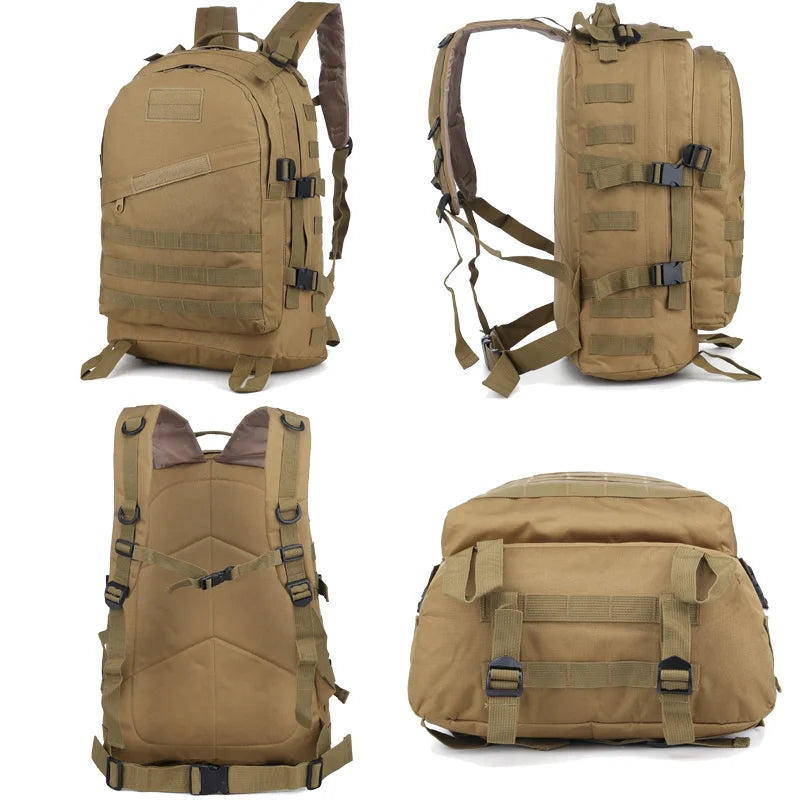 Sac à Dos Tactique 50L Extérieur – Sport, Randonnée, Chasse, Camping, Étanche - BLACKBEARD OUTDOOR INDUSTRIES