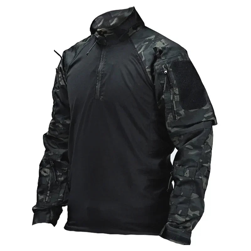 Veste Tactical XMGOLONG Pioneer Frog Suit – Haut d’Entraînement Respirant et Séchage Rapide, Camouflage CP pour Camping et Chasse - BLACKBEARD OUTDOOR INDUSTRIES