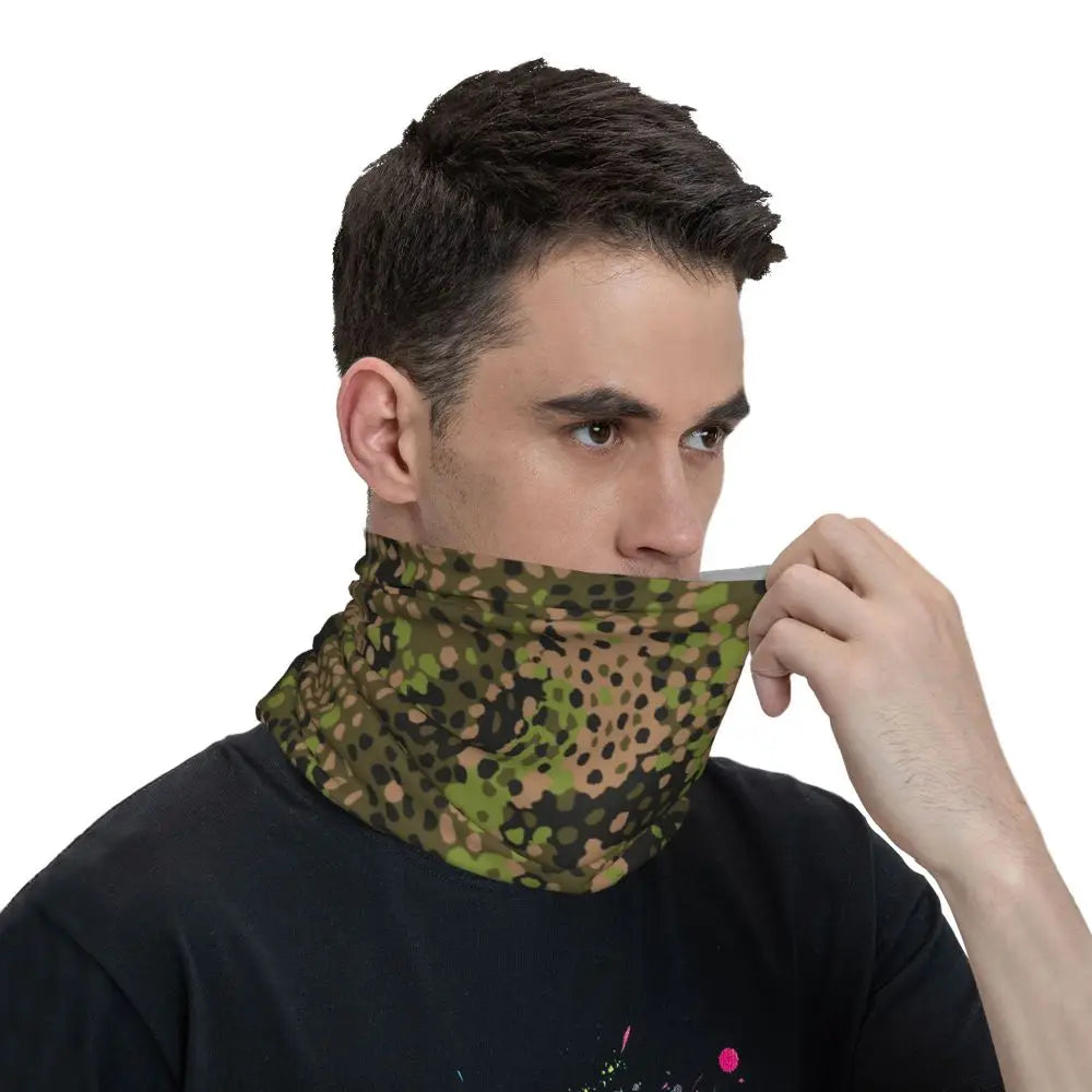 Tiger Stripe Camo – Bandeau Tour de Cou Hiver Multifonction pour Hommes et Femmes | Parfait pour Randonnée, Cyclisme, Sports Outdoor et Usage Quotidien - BLACKBEARD OUTDOOR INDUSTRIES
