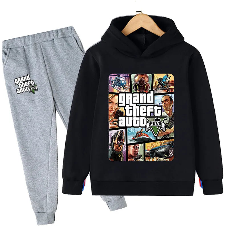 ensemble de jogging pour enfant imprimé GTA 5 Ma boutique