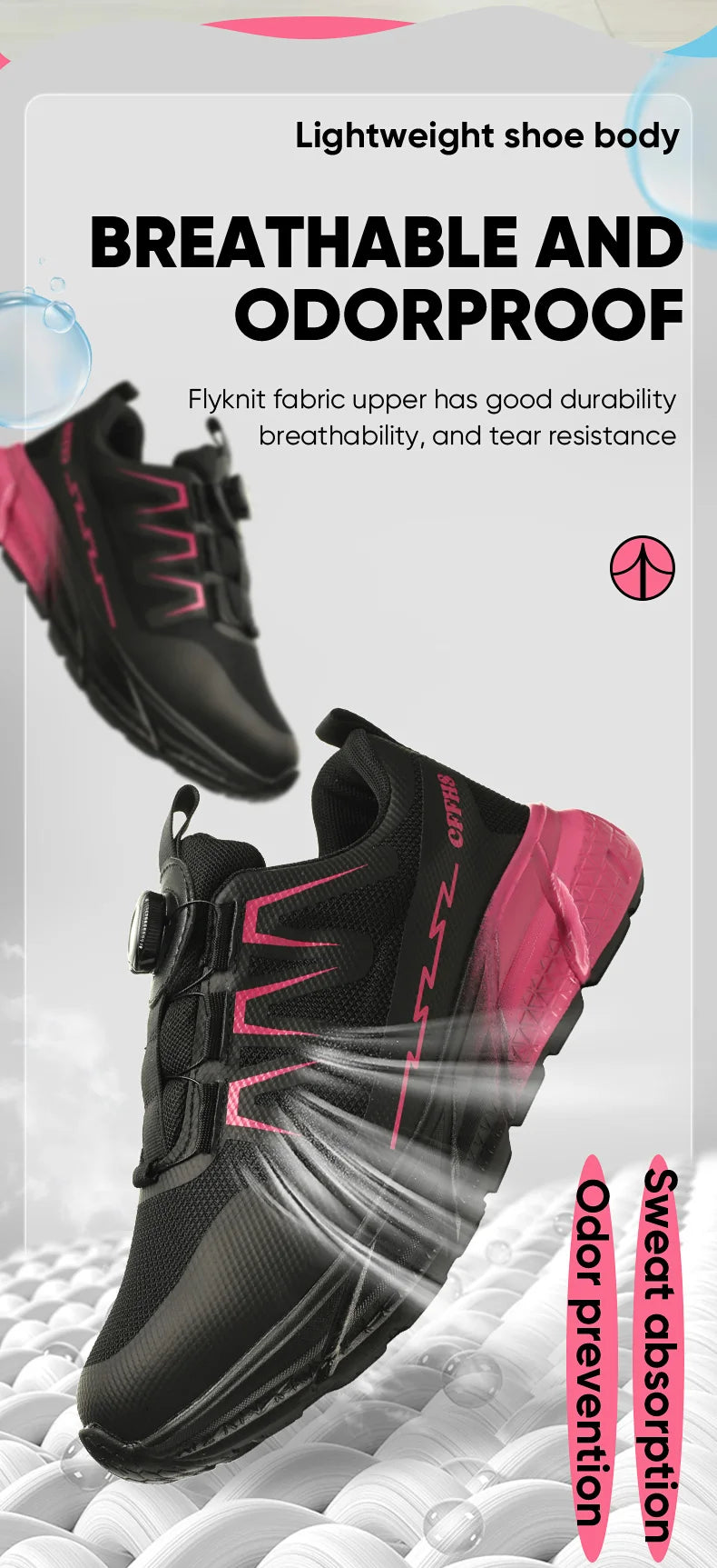 Chaussures de Sécurité Femme – Embout Acier Antichoc – Ultra Légères et Respirantes – Antiperforation & Confortables - BLACKBEARD OUTDOOR INDUSTRIES