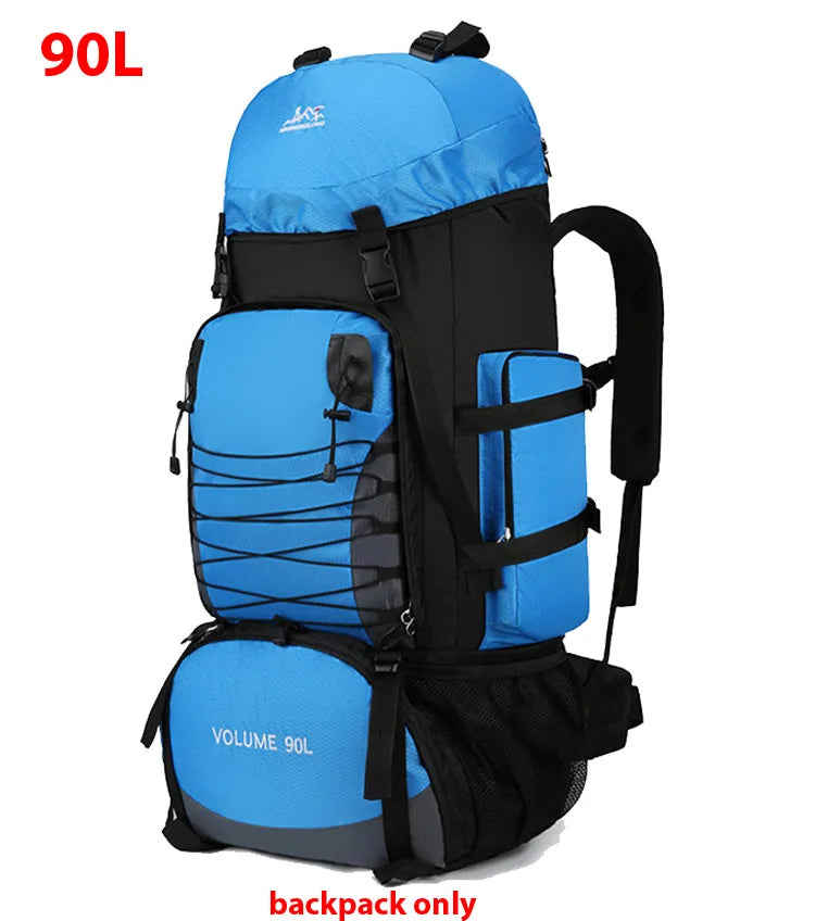 Sac à Dos de Voyage 90L - Sac de Camping, Randonnée, Montagne et Sport - Homme & Femme - BLACKBEARD OUTDOOR INDUSTRIES