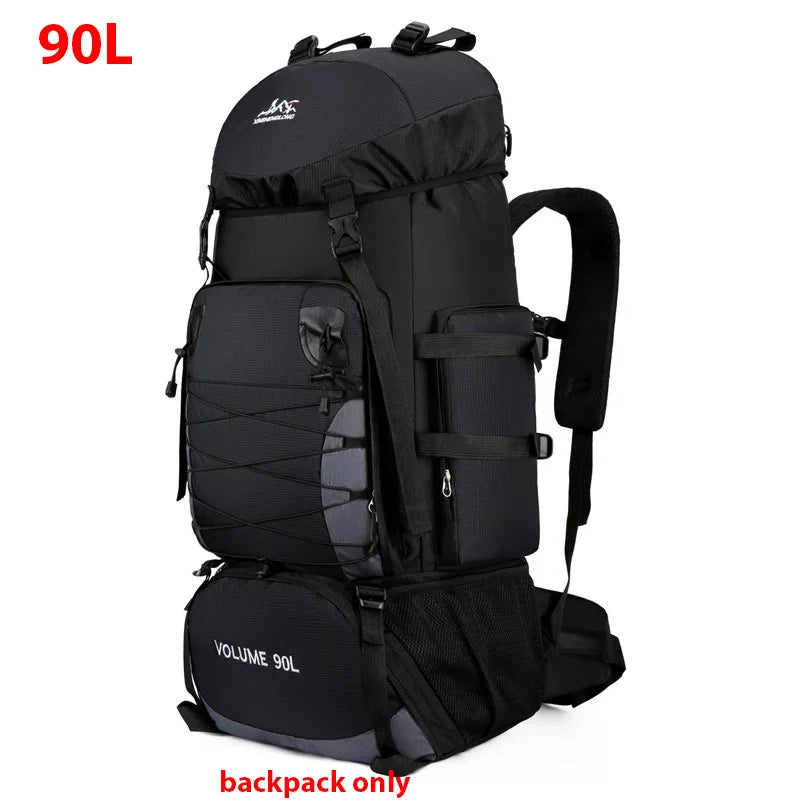 Sac à Dos de Voyage 90L - Sac de Camping, Randonnée, Montagne et Sport - Homme & Femme - BLACKBEARD OUTDOOR INDUSTRIES
