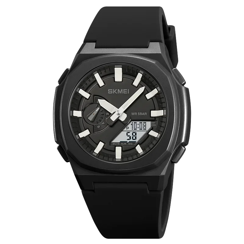Montre de Sport SKMEI 2091 pour Homme – Montre Numérique Militaire Résistante à l'Eau avec Fonction Compte à Rebours et Date - BLACKBEARD OUTDOOR INDUSTRIES