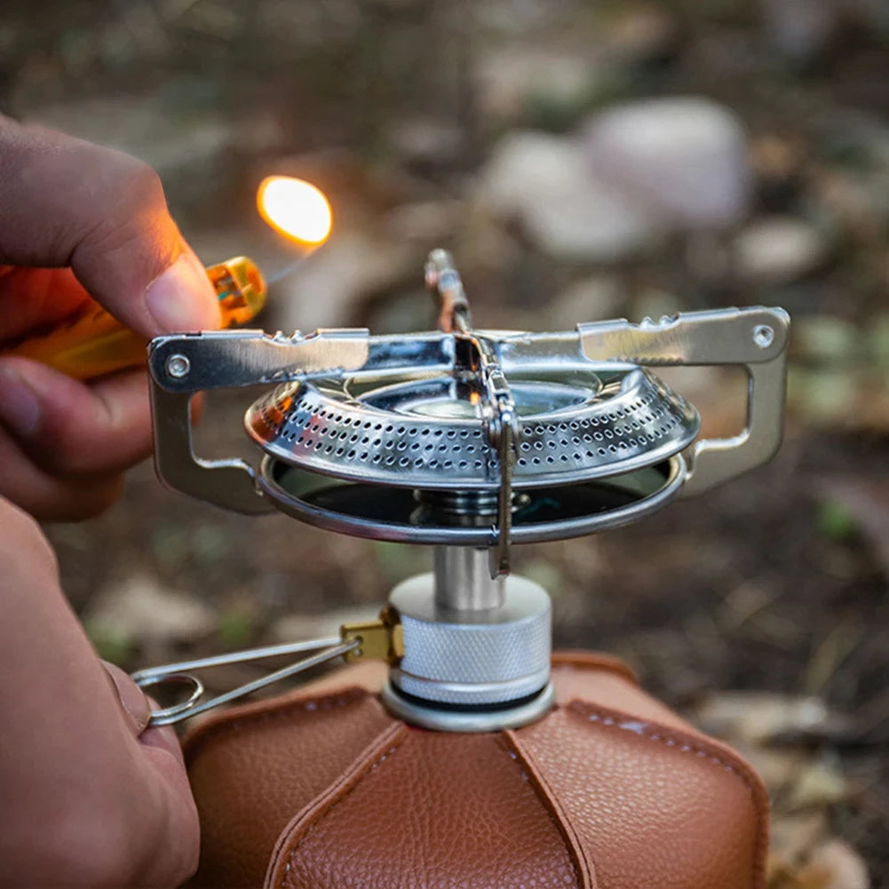 LISM Mini Réchaud à Gaz Portable pour Camping - BLACKBEARD OUTDOOR INDUSTRIES