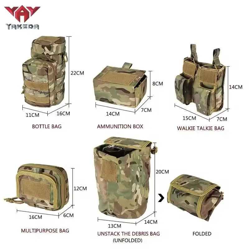 Yakeda L1810-1 Ceinture de combat Molle Ma boutique