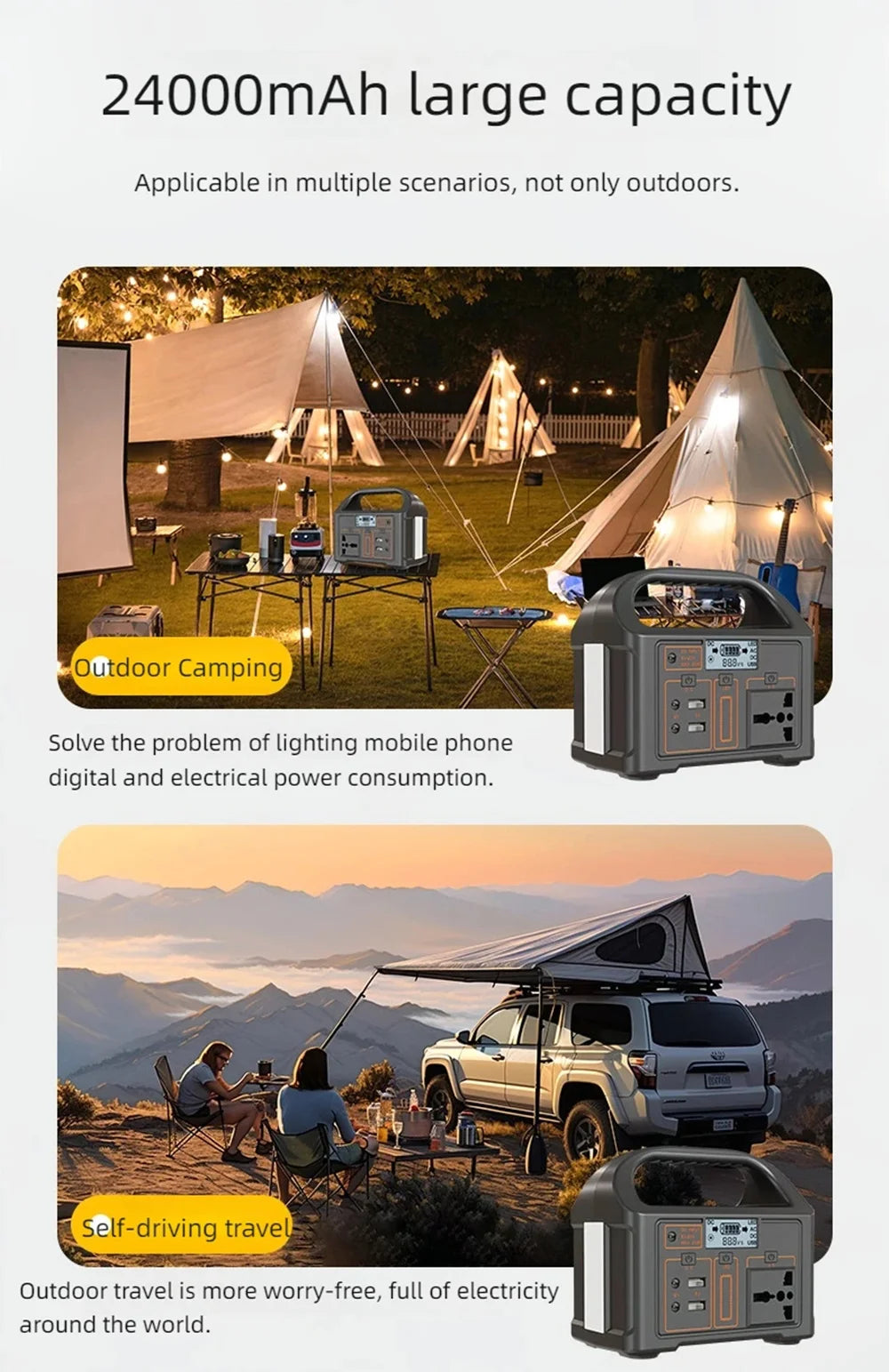 JSDsolar Power Station 100W – Générateur Solaire Portable avec Batterie LiFePO₄ 76.8Wh - BLACKBEARD OUTDOOR INDUSTRIES