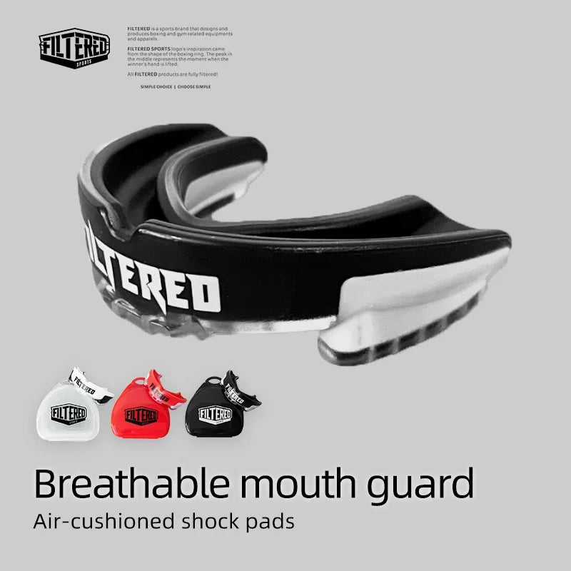Protège-Dents de Sport FILTERED – Protection Dentaire EVA, Idéal pour MMA, Boxe, Kickboxing et Sports de Combat - BLACKBEARD OUTDOOR INDUSTRIES