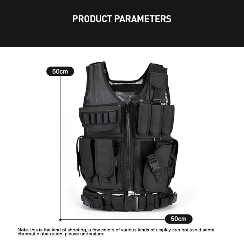 Gilet Tactique d’Intervention Polyvalent – Performance et Résistance Ma boutique