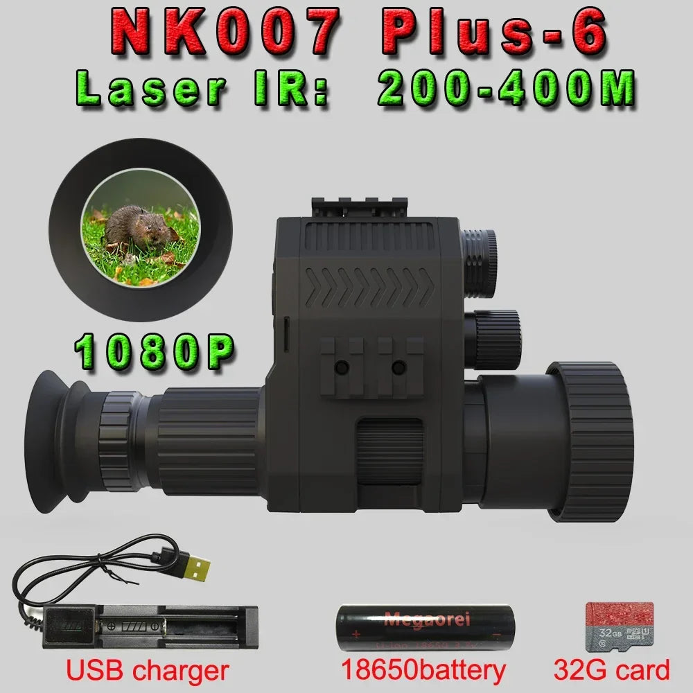 Jumelles de Vision Nocturne Megaorei NK007 (2025) – 1080P Full HD, Caméra Intégrée pour Chasse & Pêche Ma boutique
