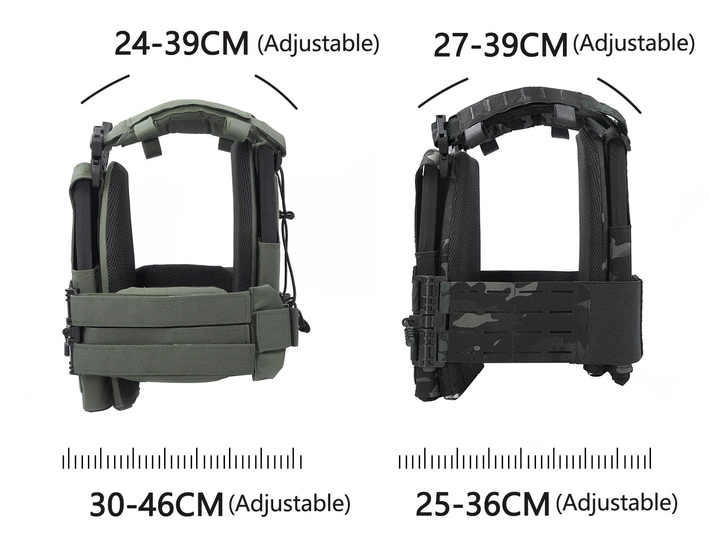DMGear XP10 – Gilet Tactique Réglable à Dégagement Rapide Ma boutique