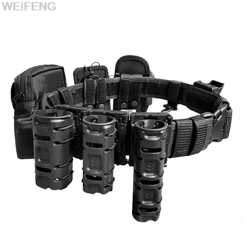 Holder Multifonction Molle pour Spray, Lampe de Poche et Baton - Rotation à 360° - Clip de Ceinture Police - Outil de Défense Personnel BLACKBEARD OUTDOOR INDUSTRIES