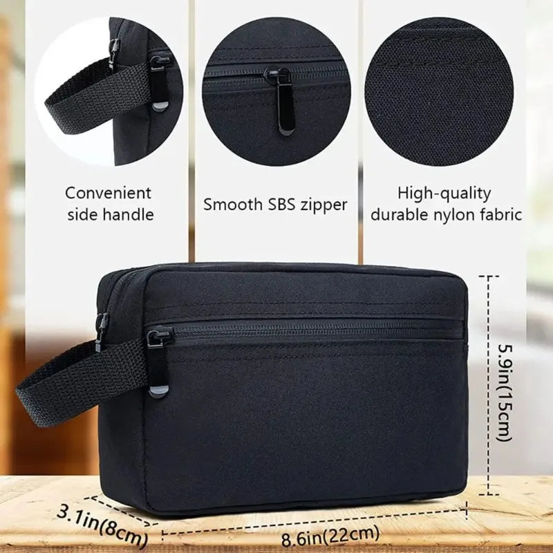 Sac de Toilette Imperméable de Voyage – Organisateur de Maquillage et Cosmétiques pour Hommes et Femmes, Poche de Toilette Pratique, Essentiels de Gym et Accessoires de Beauté - BLACKBEARD OUTDOOR INDUSTRIES