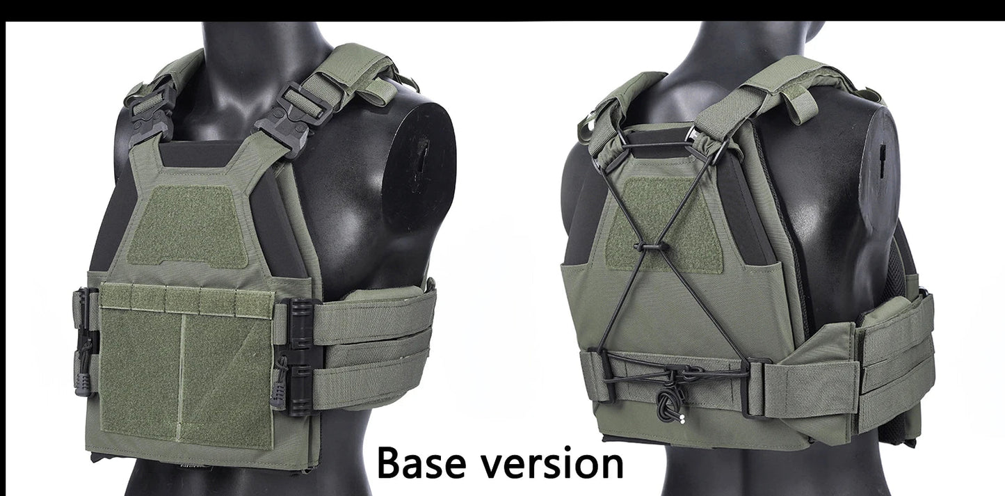 DMGear XP10 – Gilet Tactique Réglable à Dégagement Rapide Ma boutique