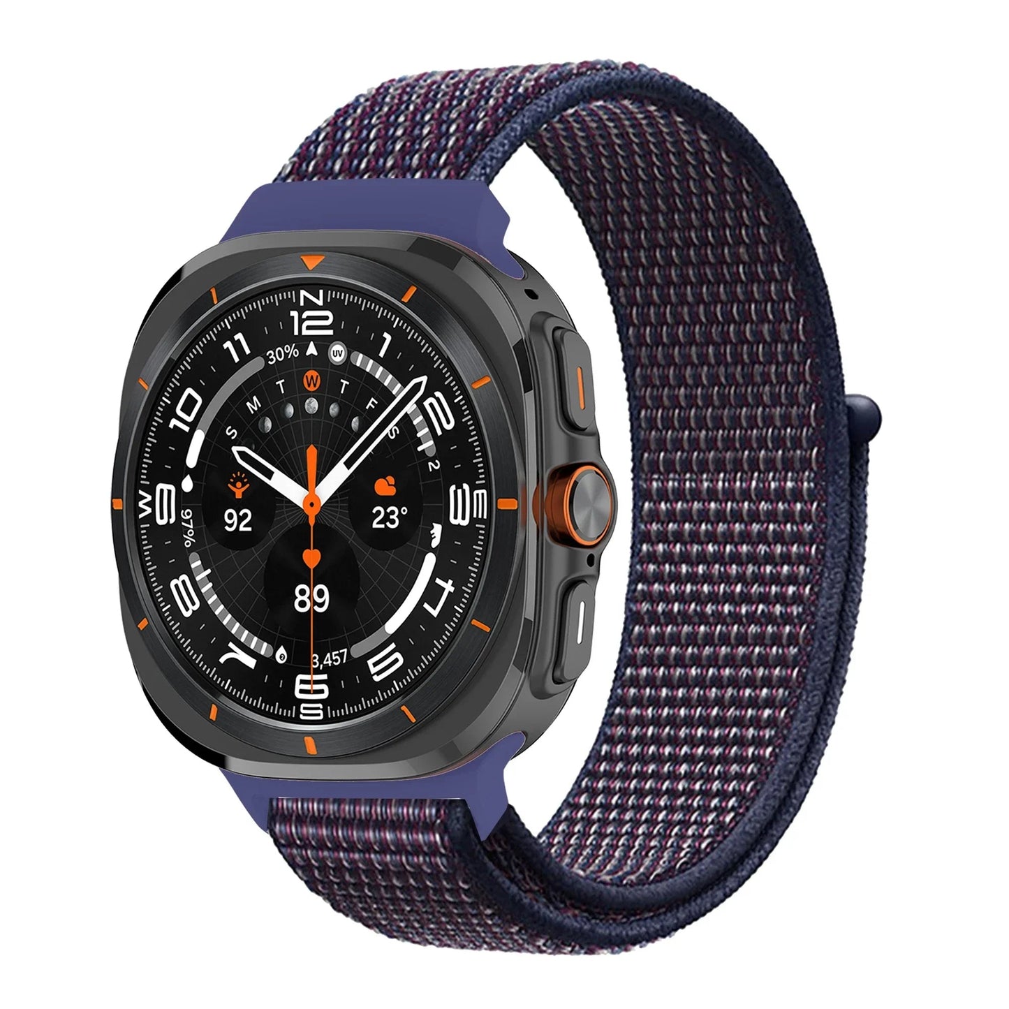 Bracelet en Nylon pour Samsung Galaxy Watch Ultra 47mm – Confortable et Respirant BLACKBEARD OUTDOOR INDUSTRIES