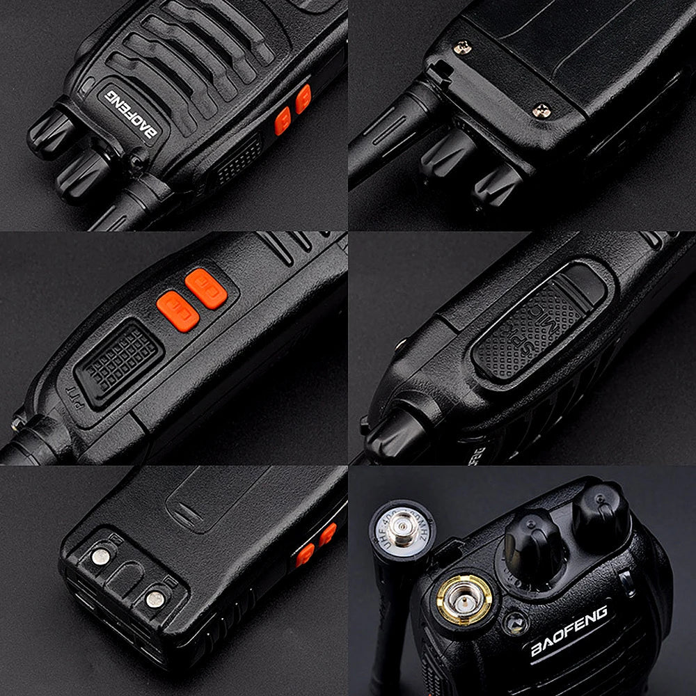 Talkie-Walkie BAOFENG BF-888S UHF 400-470MHz – Lot de 2 Radios Bidirectionnelles (Prise EU) Ma boutique